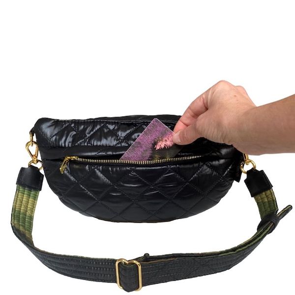 Gold Black Reversible Sling