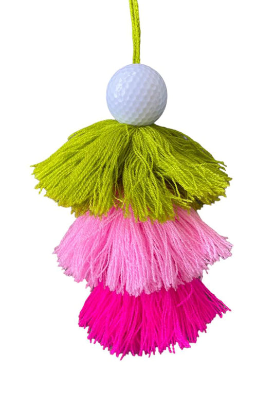 Golf Ball Pom Pom