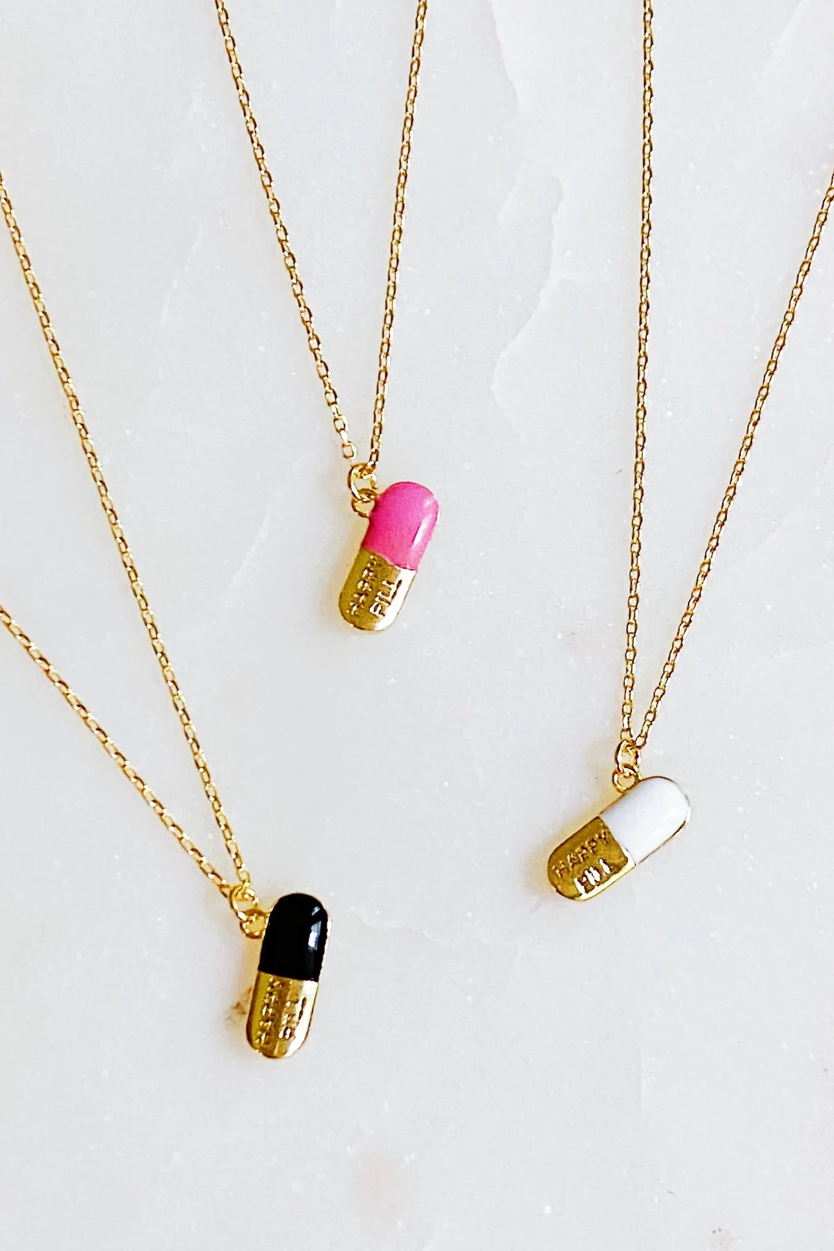 Happy Pill Necklace