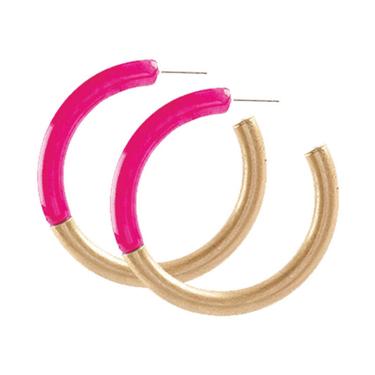 Hot Pink Earrings