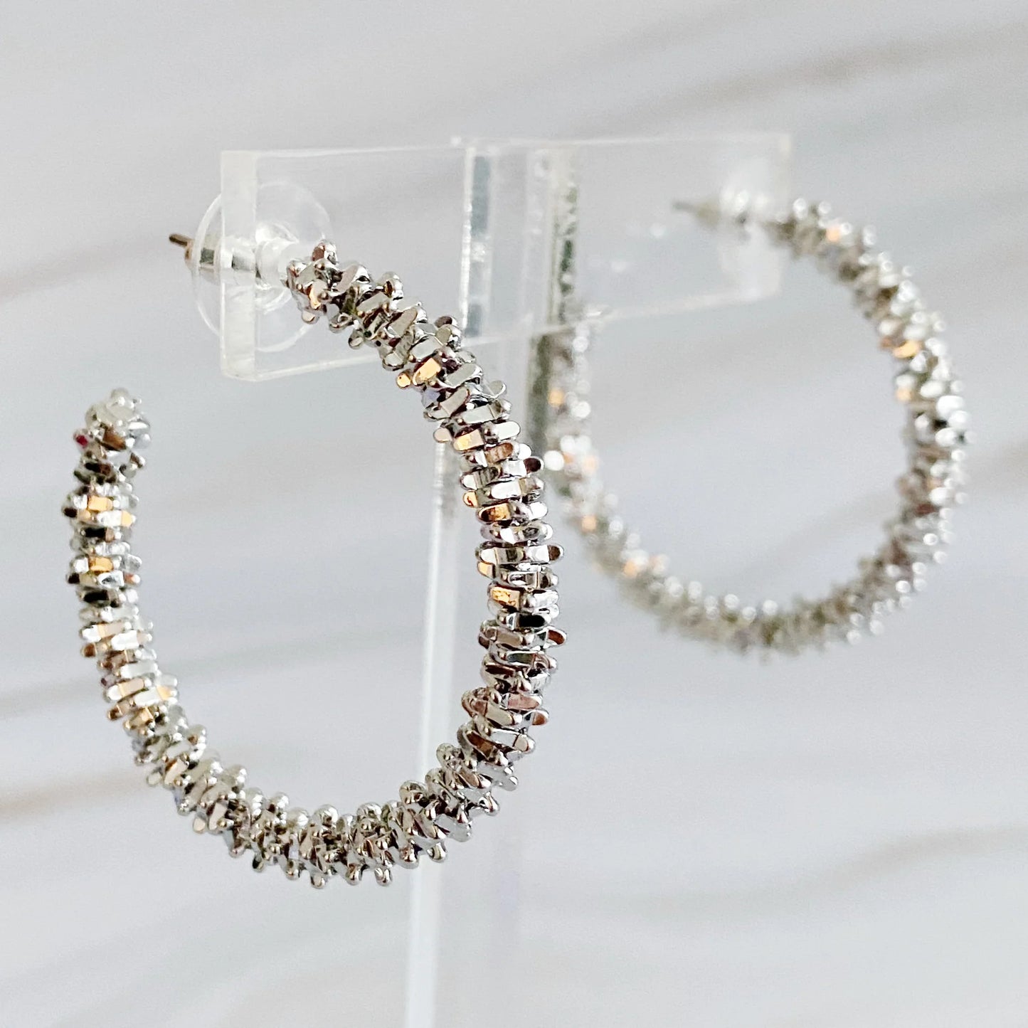 Pebbles Hoop Earrings