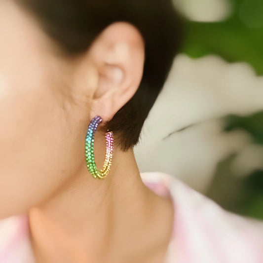 Unicorn Hoop Earrings