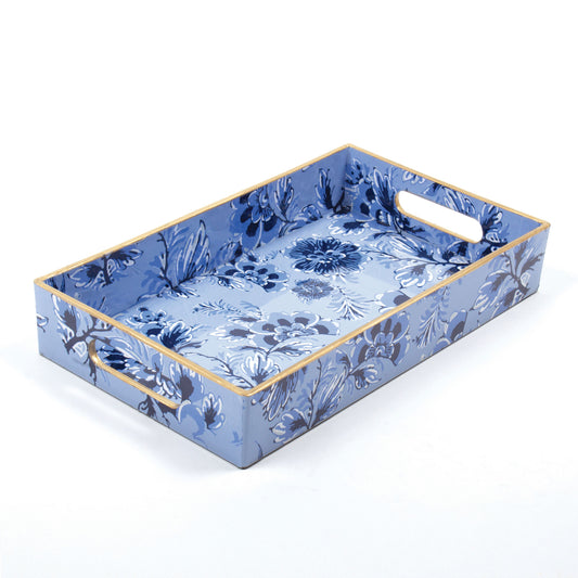 Perennial Blue Vanity Tray